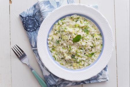 Risotto mit Zucchini