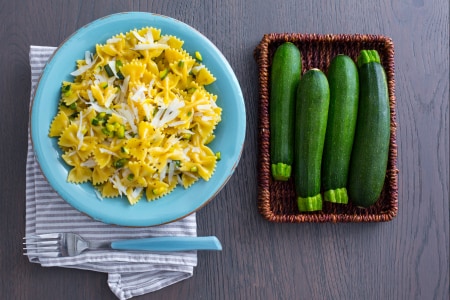 Zucchini-Carbonara