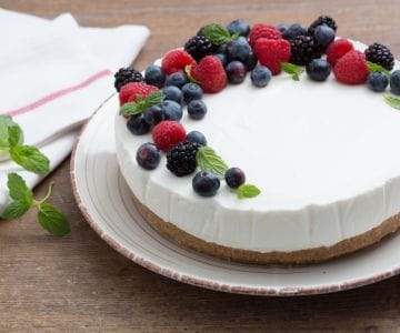 Kalte Joghurt-Torte