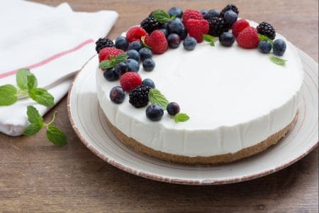 Kalte Joghurt-Torte