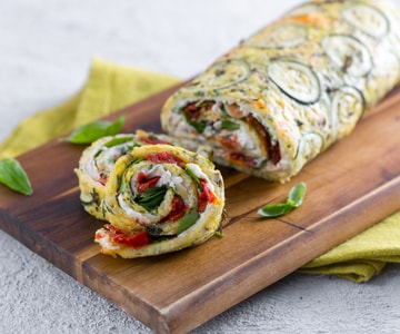 Zucchini-Rolle