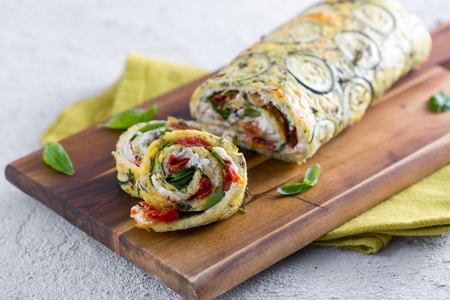 Zucchini-Rolle