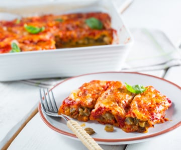 Cannelloni mit Auberginen