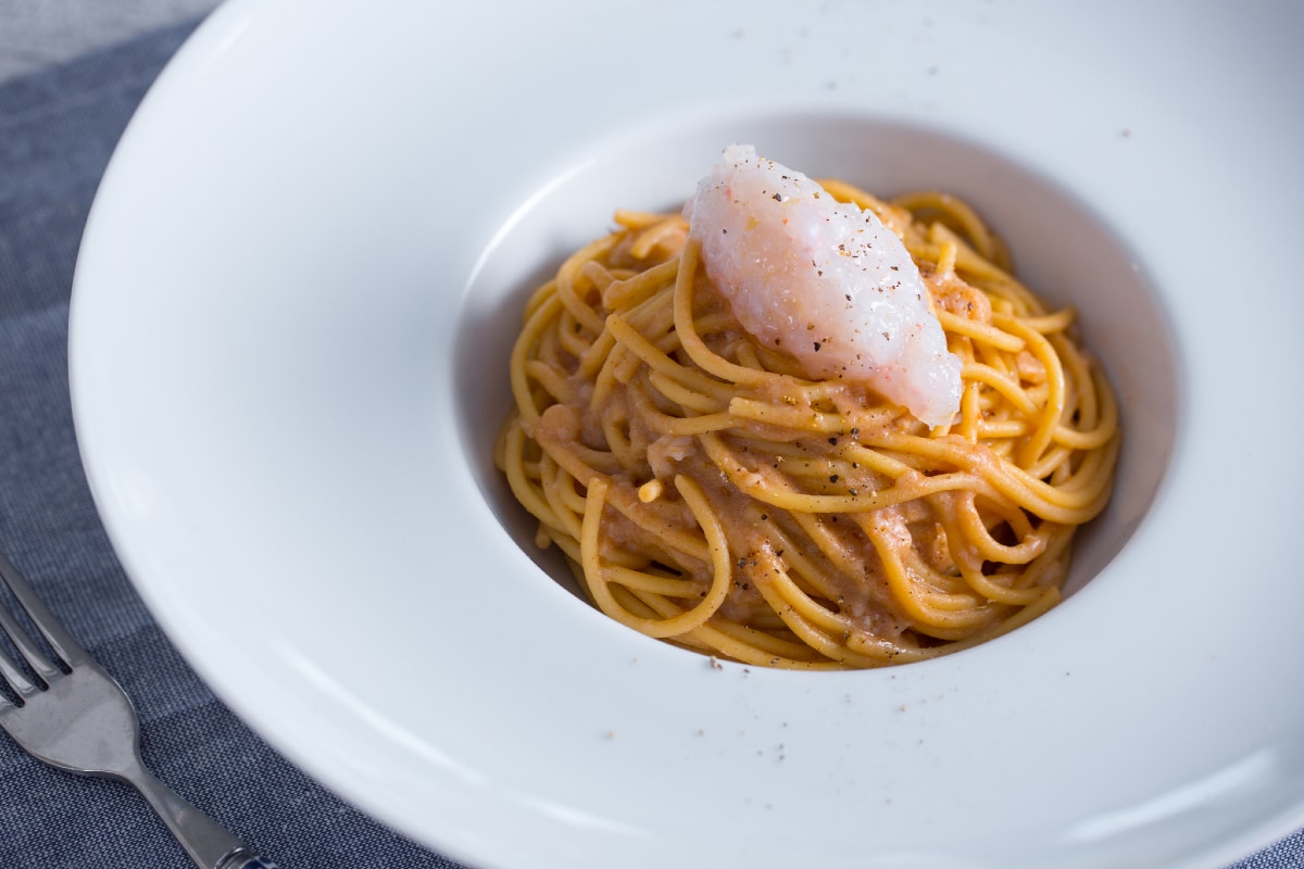 Spaghetti mit Scampi