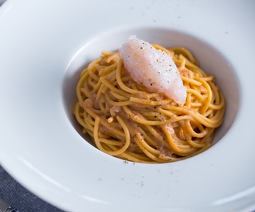 Spaghetti mit Scampi