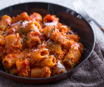 Pasta mit Blumenkohlragout