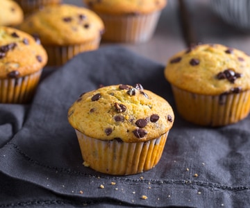 Schokoladenstückchen-Muffins