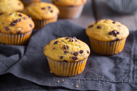 Schokoladenstückchen-Muffins