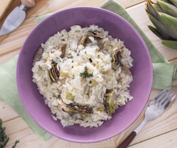 Risotto mit Artischocken