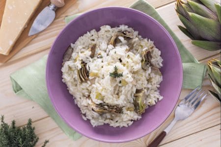 Risotto mit Artischocken