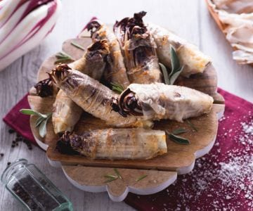 Gebackener Radicchio