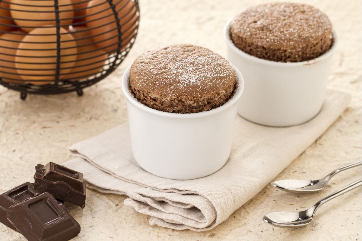 Schokoladensoufflé