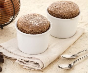 Schokoladensoufflé